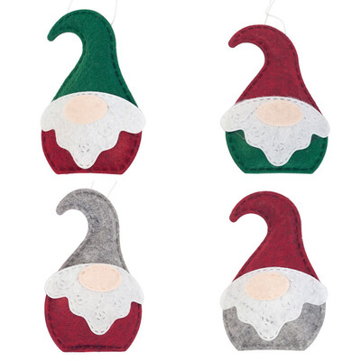 

Christmas Decoration Cute Creative Small Pendant Santa Claus Tree Window Shop Supermarket Ornament Christmas Decoration