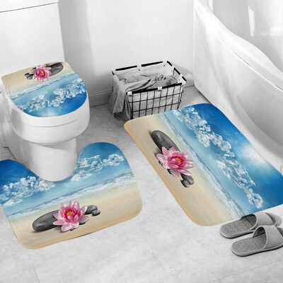 

〖Follure〗3pcs Non-Slip Fish Scale Bath Mat Bathroom Kitchen Carpet Doormats Decor