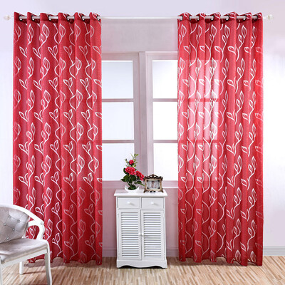 

Toponeto 1Pcs Solid Window Curtain Drape Panel Daylight Protection Sheer Scarf Valances