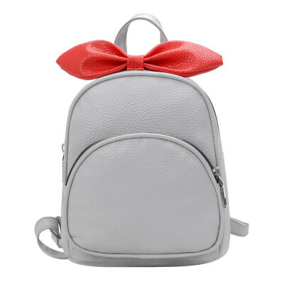 

Sweet Bowknot Mini Backpacks Women Shoulder Bags Girls Travel School Bags