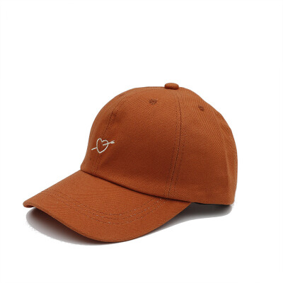

Hat lady Korean version of summer sunshade cap simple embroidered baseball cap outdoor leisure sports 100 duck tongue cap tide