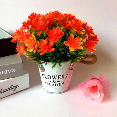 

Home Office Garden Artificial Potted Flower Fake Bonsai Plant Decorations Gifts