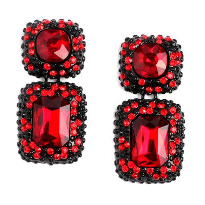 

AOTEMAN New Hot sale 2019 stud earrings crystal fashion earring vintage statement Earrings jewelry wholesale