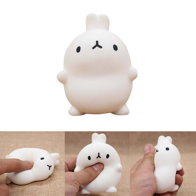 

Siaonvr Jumbo Adorable Bunny Charm Super Slow Rising Squeeze Stress Reliever Toys Gift