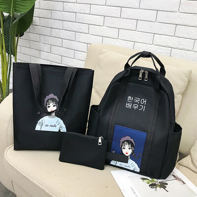 

Korean version of School Backpack cartoon cute girls Shoulder Bag Girl tide