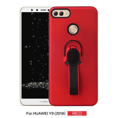 

Magnetic Case Huawei Y9 2018 Enjoy 8 Finger Ring Holder Case Huawei Enjoy 8 Plus FLA-LX2 FLA L22 LX1 L21 LX3 Hybrid TPU Cover