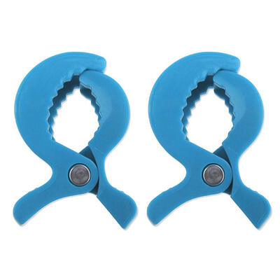 

2pcs ABS Pushchair Pram Peg Blanket Mosquito Net Clips Stroller Accessories