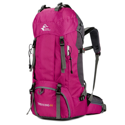 

60L Large Capacity Waterproof Mountaineering Bag Outdoor Backpack with Rain Cove