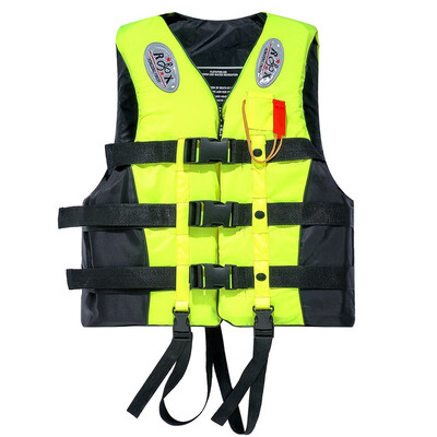 

Ktaxon Portable Adult Universal Waterproof Life Jackets Buoyancy Aid Summer Swimming Boating Kayak PFD Life Vest Whistle