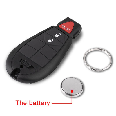 

2 New Uncut Replacement Key Fob Keyless Entry Remote Transmitter for Fobik Key