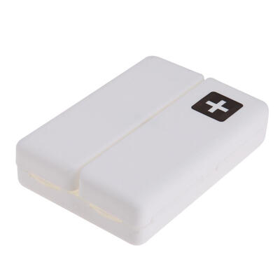 

Foldable Pill Box Mini Container Drug Tablet Storage Case 7 Days Pill Case
