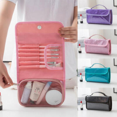 

Travel Cosmetic Makeup Bag Toiletry Hanging Zip Organizer Storage Case Pouch New