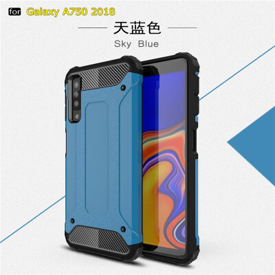 

Goowiiz Phone Case For Samsung Galaxy A7 2018A750J2 Core King Kong Armor Fashion Bumper PC TPU Prevent falling