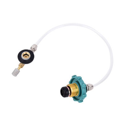 

50cm Refill Inflatable Valve Adapter Outdoor Stove Gas Flat Cylinder Tank Safe