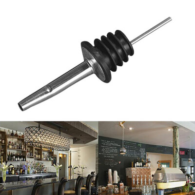 

Stainless Steel Liquor Pourer Wine Bottle Pour Spout Stopper Bar Kitchen Tool