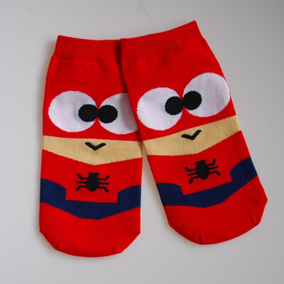 

Heros No Show Socks Superman Batman Captain America Arrowman Bruce Lee Character Invisible Cotton Happy Socks