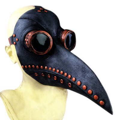 

Steampunk Bird Doctor Plague Mask Long Beak Cosplay Party Halloween Costume