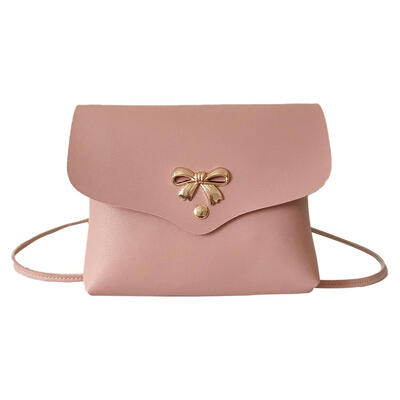 

Women Bowknot Shoulder Messenger Bag PU Leather Casual Crossbody Sling Bags
