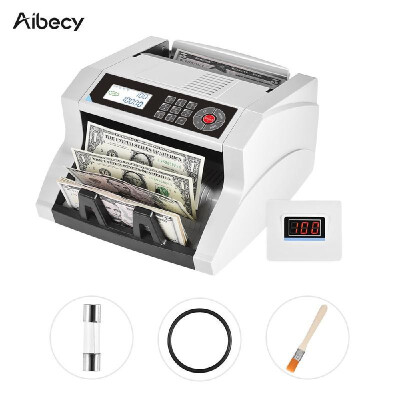 

Desktop AutomaticManual Cash Banknote Bill Money Multi-currency Counter Counting Machine LCD Display Built-in UV MG MT IR DD Dete