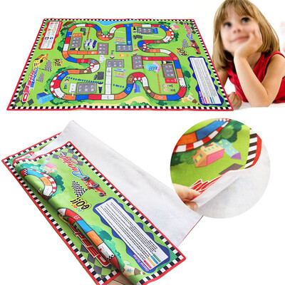 

YIWULAInfant Baby Kids Crawl Playing Fun Car City Racing Game Play Mat Rug Carpet Toy