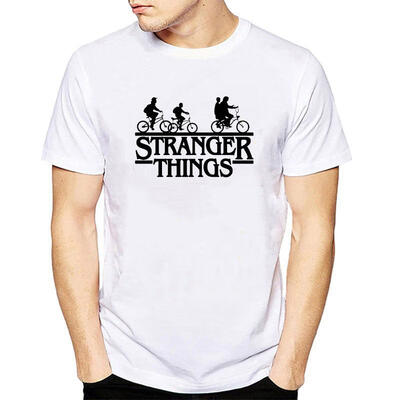 

Mens T-Shirt Fashion Casual T-Shirt Hip-Hop T-Shirt 2019 Novelty Story Strangers Things Print T-Shirt Short Sleeve