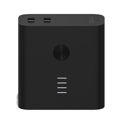 

Xiaomi ZIMI Dual-mode Intelligent Two-in-one Charger Charging Treasure 5000mAh Dual USB QC30 Fast Charge For IPhone And