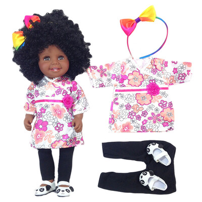 

YIWULA45cm Baby Simulation Doll Soft Kids Reborn Baby Doll Toy Gift Newborn Boy Girl