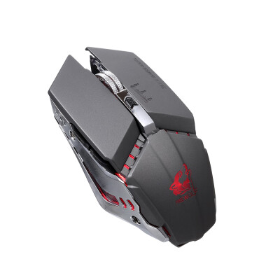 

Free Wolf Wireless Gaming Mouse with 1600DPI Adjustable DPI 24G Wireless Transmission Silent Click Mechanical Gaming Mouse with 6