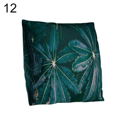 

Fresh Monstera Leaf Throw Pillow Protector Case Cushion Cover Bedding Articles