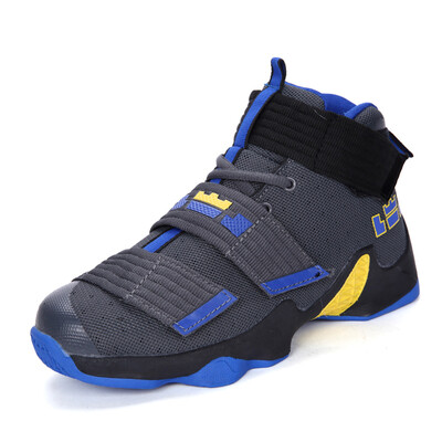 

New high-help soldiers sports basketball shoes mens breathable anti-slip student basketball shoes womens shoes cement ground