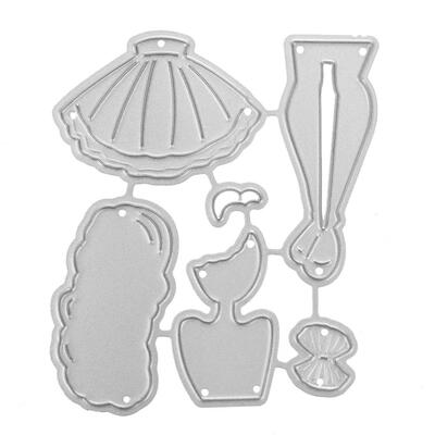 

Dress DIY Craft Cutting Dies Stencils Scrapbook Embossing Album Card Gift