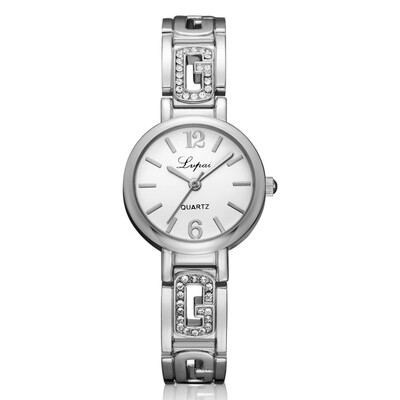 

AliExpress hot lvpai brand simple temperament alloy fashion watch fashion diamond female student bracelet watch