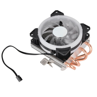 

Greensen Colorful Lights CPU Cooler Radiator Four Heat Pipes 90mm Air Cooling Fan for Intel AMD CPU Cooling Fan CPU Cooling