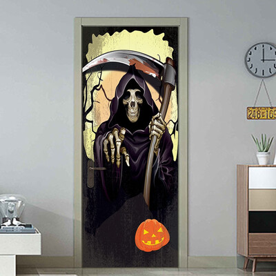 

〖Follure〗Door Sticker Decorative Painting BedroomLiving room TV Wall Decoration Wall Stic