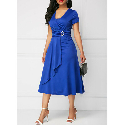 

Womens Plus Size Maxi Cocktail Party Wedding Evening Formal Midi Long Dresses