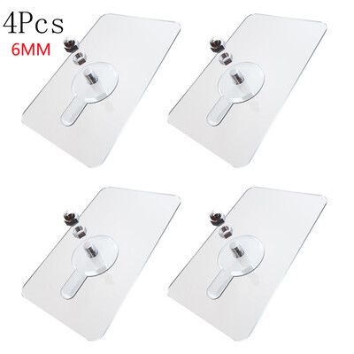 

Toponeto Nail Free Wall Hook Screw Adhesive Non-Trace No Drilling for Bathroom Kitchen