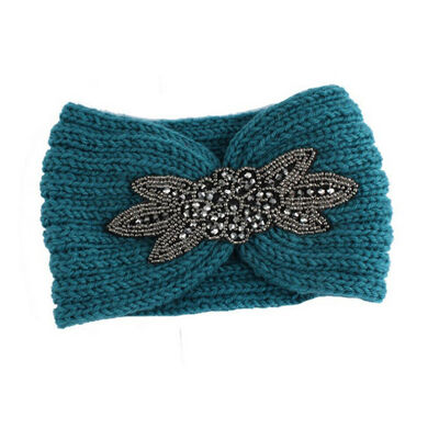 

Women Fabric Hairband Twist Bow Knot Cross Headband Girl Hair Band Headwear Hoop