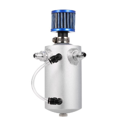 

Universal Aluminum 05L Oil Breather Oil Catch Can with Breather Filter