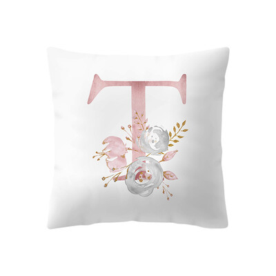 

JPGIF 45x45 cm Kinder Zimmer Dekoration Brief Kissen Englisch Alphabet pillowcases