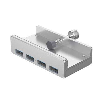 

USB30 4 Port Aluminum Alloy High Data Transmission Speed Adapter Splitter Computer Laptop USB Hub