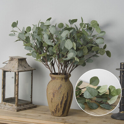 

Artificial Plant Green Fake Leaf Foliage Home Office Garden Decoration