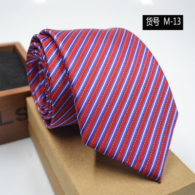 

Business casual professional mens tie South Korea silk arrow jacquard striped tie wholesale custom tie