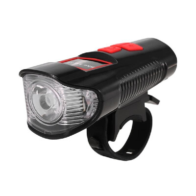 

Waterproof Bicycle Headlight Rechargeable Cycling LED Front Light Bike Head Lamp With Loud Bell Warning Horn Light For MTB Road Bi