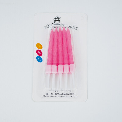 

JINLILAI Multicolored small candles 10 packs birthday candles Party props Birthday supplies 6799