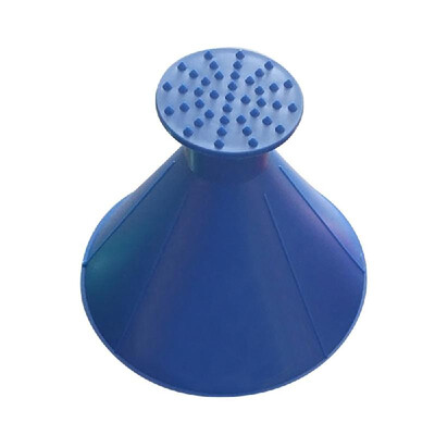 

Scraper Cone Scrape A Round Ice Scraper Car Windshield Snow Scraper Funnel Black