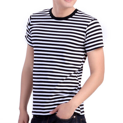 

Men Casual Holiday T-shirt Loose Short Sleeve Plus Size Tops Summer Shirt Party