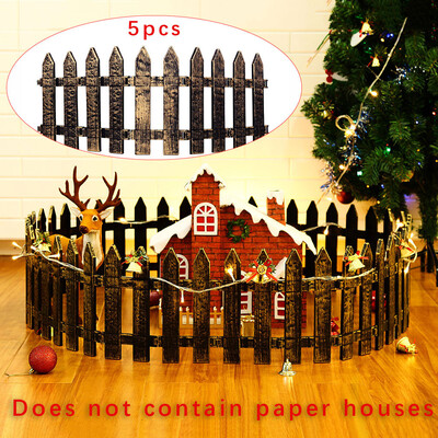 

Tailored Kerst Hotel Winkelcentrum Supermarkt Decoratie Plastic Decoratieve Hek