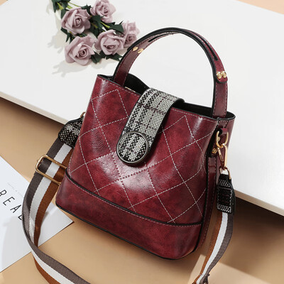

Summer fashion Korean Joker ladies shoulder Messenger bag ins fashion bucket bag