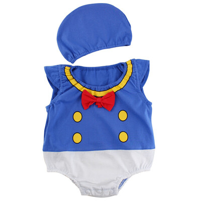 

Baby Clothes Cartoon Baby Boy Girl Rompers Cotton Animal Infant Jumpsuit Hat Set Newborn Baby Costumes