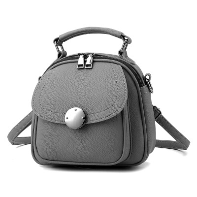 

On the new female tide fairy fashion Joker shoulder Messenger bag girl simple personality backpack